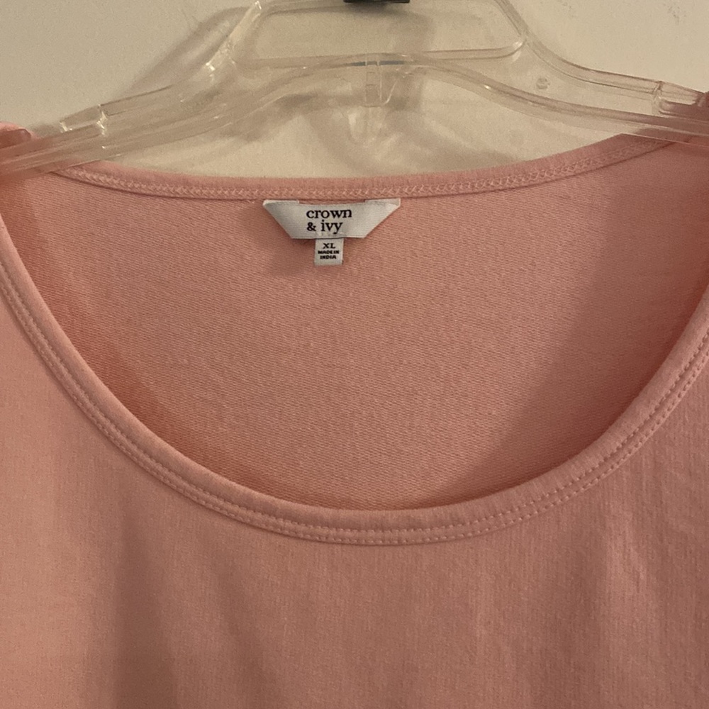 Crown and ivy sweatshirt. Pink. XL - Picture 2 of 5